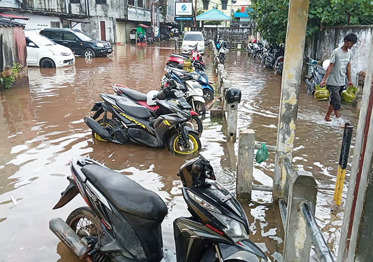 Banjir Rob Tanjungpinang Hari Ini