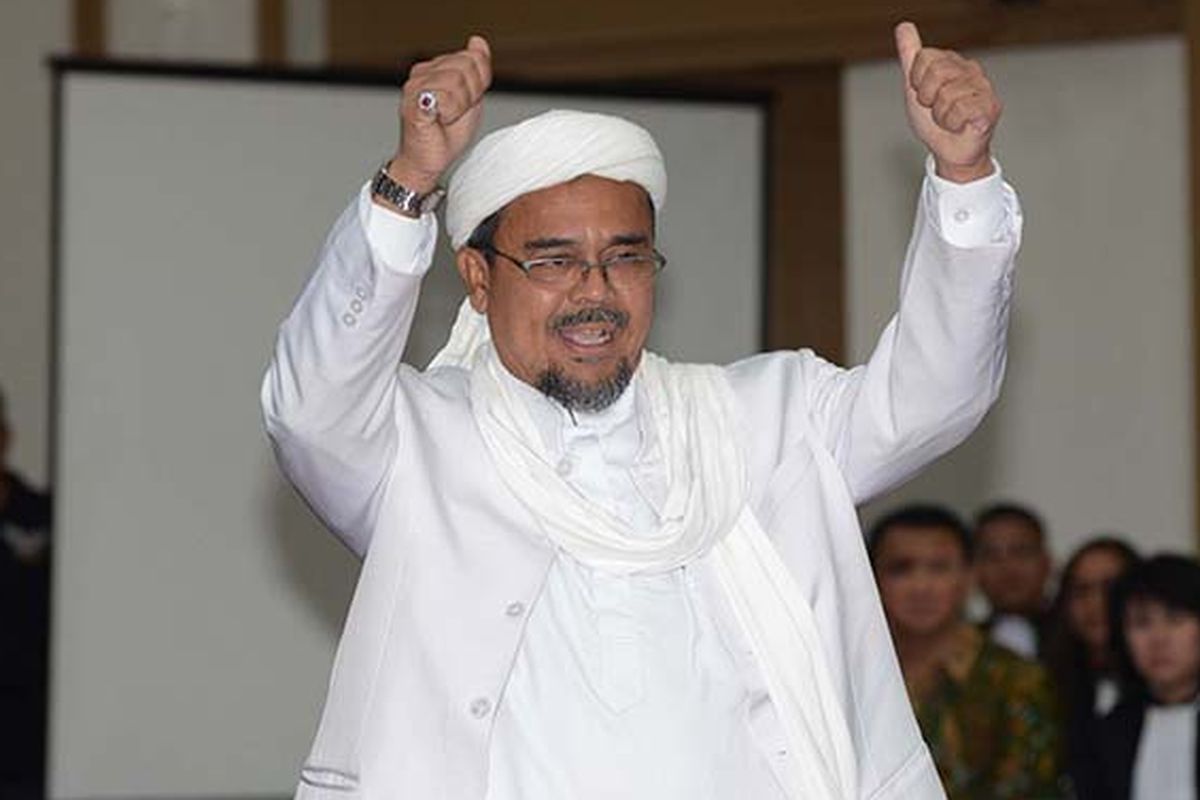 habib rizieq bebas murni