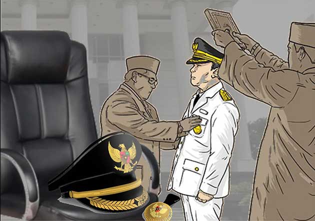 Ilustrasi pelantikan Lurah dan pejabat