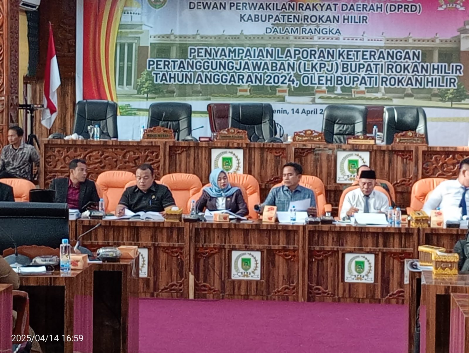 DPRD Rohil Bahas LKPJ Bupati, Fokus pada Percepatan Pembangunan Daerah